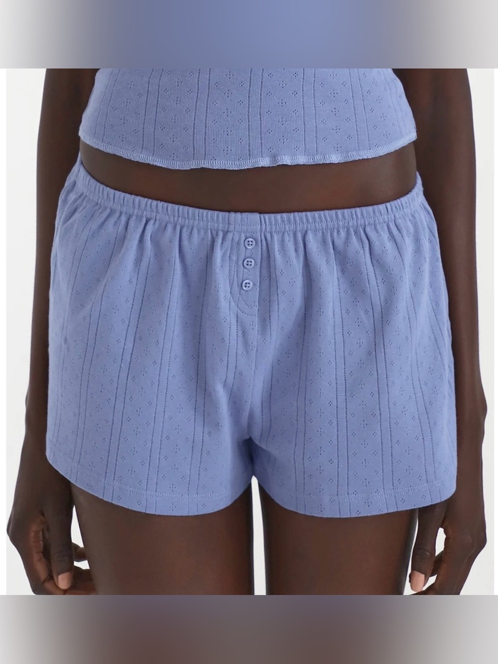 Cou Cou Intimates Pointelle Shorts XS (slightly shrunken)